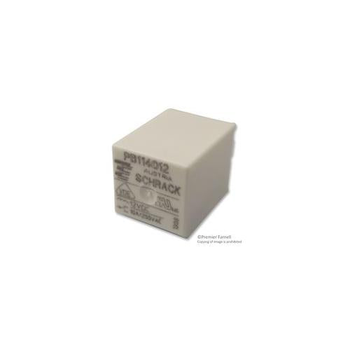 PB114012 Te Connectivity / Schrack Relay, PCB, SPCO, 12Vdc