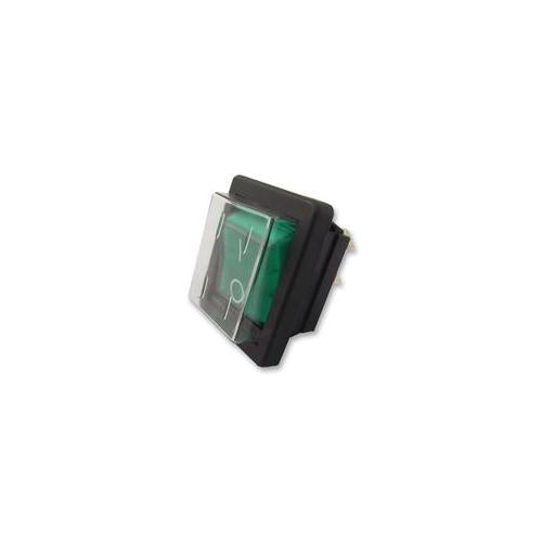 C1353ALGNE Arcolectric Switches Rocker Switch , DPST , Illum Green