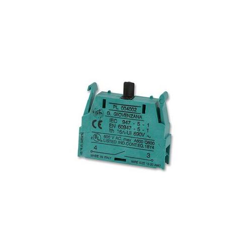 PL004002 Bernstein Contact Block for Switch , 1No