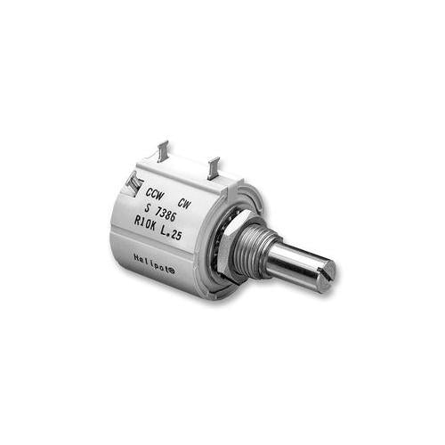 7286R10KL.25 Bi Technologies/Tt Electronics Potentiometer, Ww 7/8, 10 Turn 10K