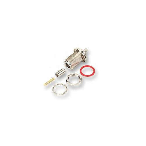 N6421A1-NT3G-1-50 Amphenol Jack, N, Bulkhead, Crimp