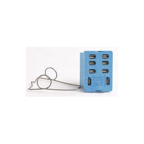 96.12SMA Finder Socket & Clip, PCB, DPCO, Relay