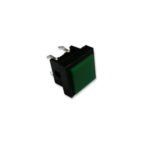 TS0A26 Switch , Push Button , Square , SPST , Green