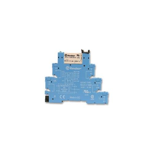 38.51.0.024.0060 Finder Relay, Screw Term, 6A, 24VAC/Dc
