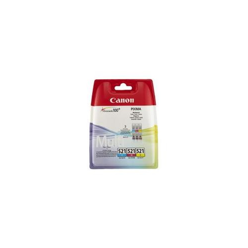 2934B010 Canon Ink Cartridge , Cli-521 Multipack