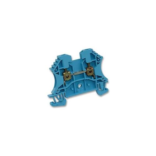 102008 WDU2.5 BLUE Weidmuller Terminal Block, Din, 24A, Blue