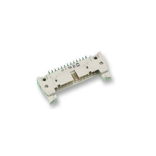 09 18 510 7914 Harting Header, Straight, S/Latch, 10Way