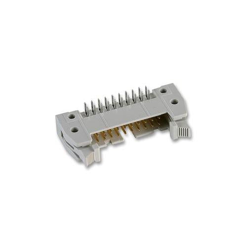 09 18 534 7913 Harting Header, Right Angle, S/Latch, 34Way