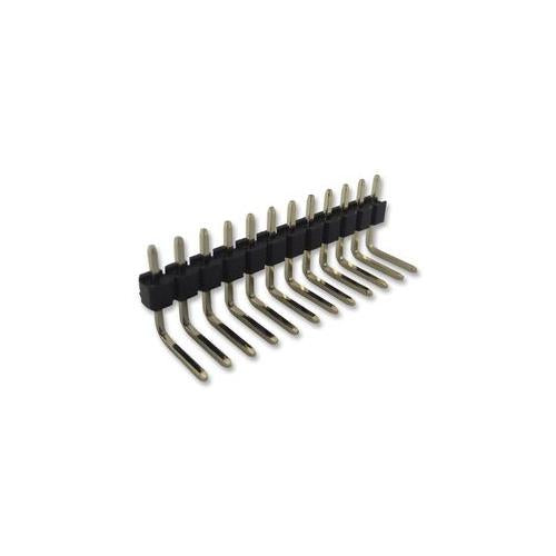 MC34757 Multicomp Header, 1 Row, R/Angle, 12Way