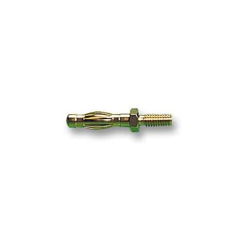 22.1053 Mc (Multi Contact) Plug, Gold Plated Stud