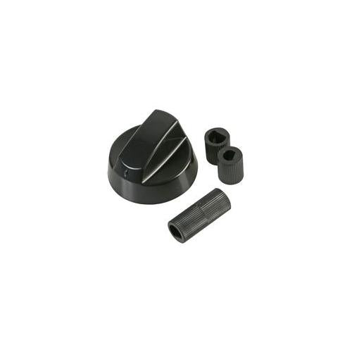 14-UN-20 Europart Cooker/Oven Knob , Universal , Black