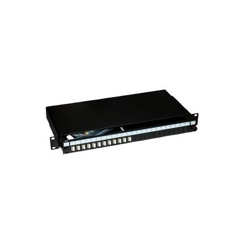 009-022-040-12S Connectix Cabling Sys Fibre Patch Panel 24Way LC Duplex Loaded