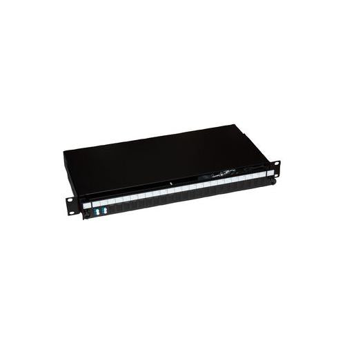009-023-040-02S Connectix Cabling Sys Fibre Patch Panel 4Way LC Duplex Loaded
