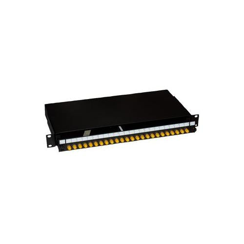 009-023-009-24 Connectix Cabling Sys Fibre Patch Panel 24Way ST Loaded S/Mode