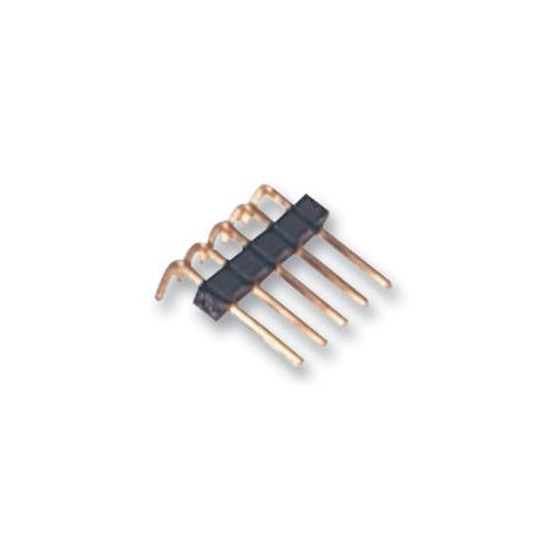 MC34753 Multicomp Header, 1 Row, R/Angle, 8Way