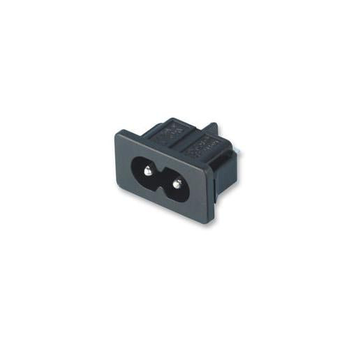 JR-201S Multicomp Inlet, Iec, Class2, Fig8, Solder Tag