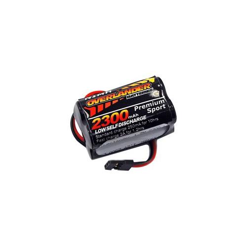 2381 Overlander Battery, 4.8V 2300Mah Receiver Sq