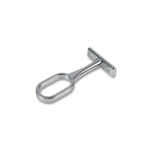D01734 Duratool Support Bracket , Oval , Chrome