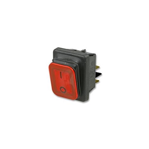 B4MASK48X1R11002 Molveno Switch , Rckr , DPST , IP65 , 24Vred ,