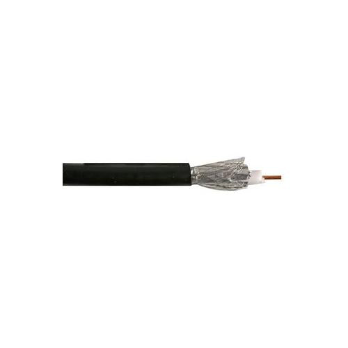 RG6UCCABLK100MFF Pro Power Coax Cable Rg6U Black 100 Metres