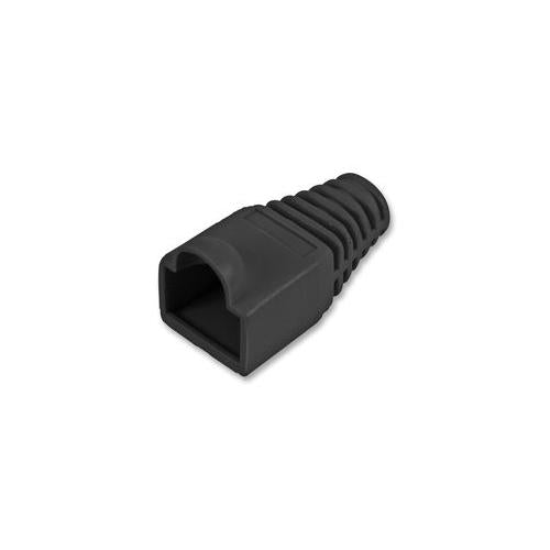 SH001 6 BLACK 50 Pro Power Strain Relief 6mm Black 50/Pack
