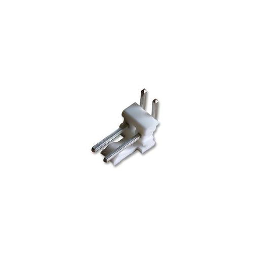 640457-2 Te Connectivity / Amp Header , Right Angle , 0.1" , 2Way