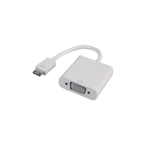 PSG90916 Pro Signal Adapter , Mini HDMI M-VGA F , White