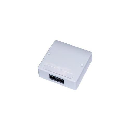 008-001-011-03 Connectix Cabling Systems Wall Outlet , 2 Way Cat5E , Vertical