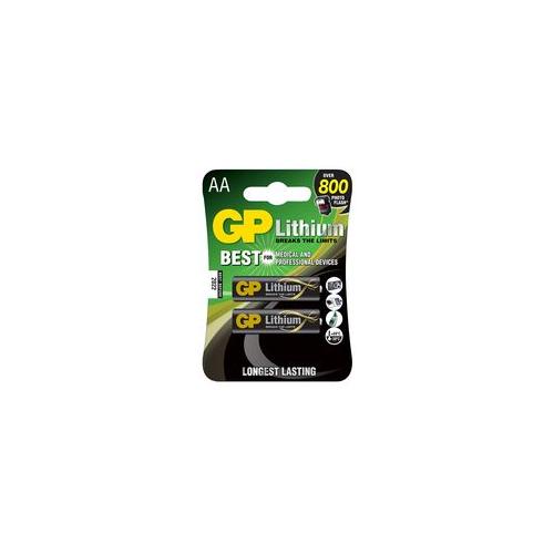 GPPCL15LF000 Gp Batteries Battery , Lithium AA 2 Pack