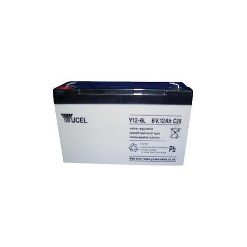 Y12-6L Yuasa Battery , Lead Acid 6V 12Ah , Yucel