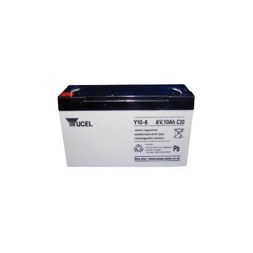 Y10-6 Yuasa Battery , Lead Acid 6V 10Ah , Yucel