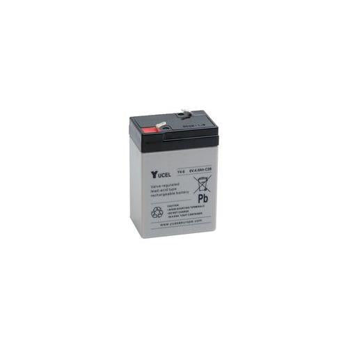 Y4-6 Yuasa Battery , Lead Acid 6V 4Ah , Yucel