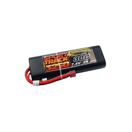 2581 Overlander Battery , 30C Sport Track , 7.4V 3250Mah