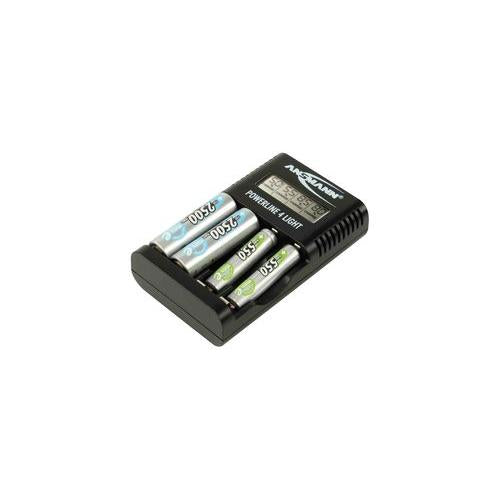 1001-0011-UK Ansmann Charger , Powerline 4 Light