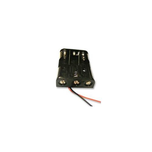 2480 Keystone Battery Holder , 3 X AAA Wire Lead