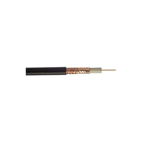 WF165 BLACK 50 Metres Webro Wf165 Coaxial Cable Black 50 Metres