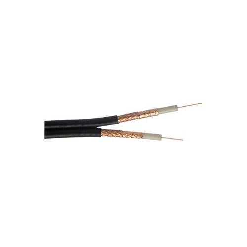 WF 65 CU/CU BLACK 100 Metres Webro Wf65 Coaxial Cable