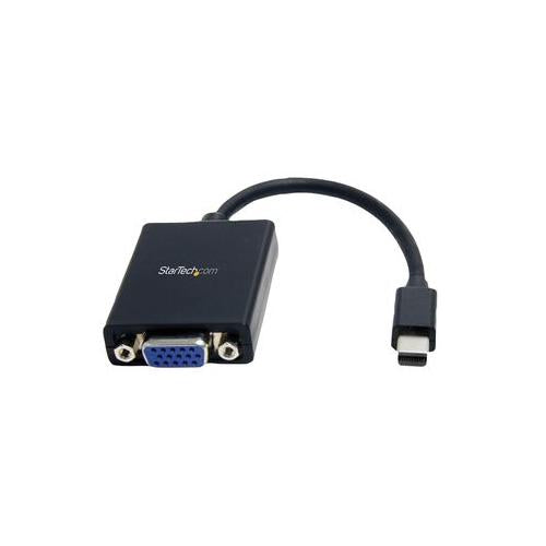 MDP2VGA Startech Adapter , Mini Displayport to VGA Female , Blk