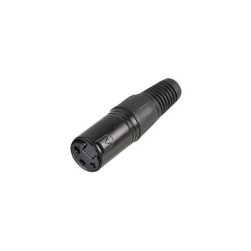 AV22534 XLR Socket , 3Pin , Black