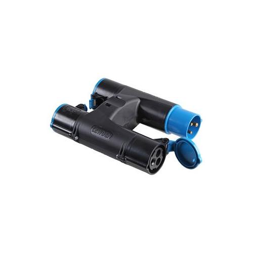 PM16/A131G Lewden Splitter , 16A 240V , Splitline Black