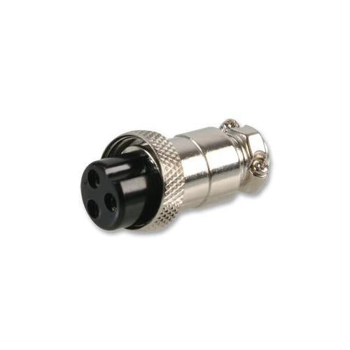 FC684213 Cliff Electronic Components Plug , Cliffcon , Shielded , 3 Way