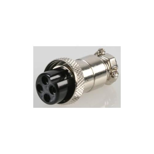 FC684214 Cliff Electronic Components Plug , Cliffcon , Shielded , 4 Way