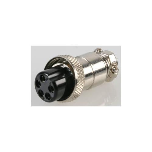 FC684215 Cliff Electronic Components Plug , Cliffcon , Shielded , 5 Way