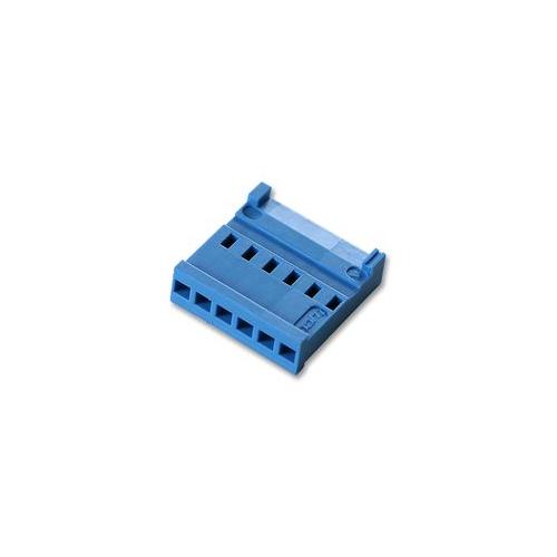 281838-6 Te Connectivity / Amp Crimp Housing , 1 Row , 6 Way