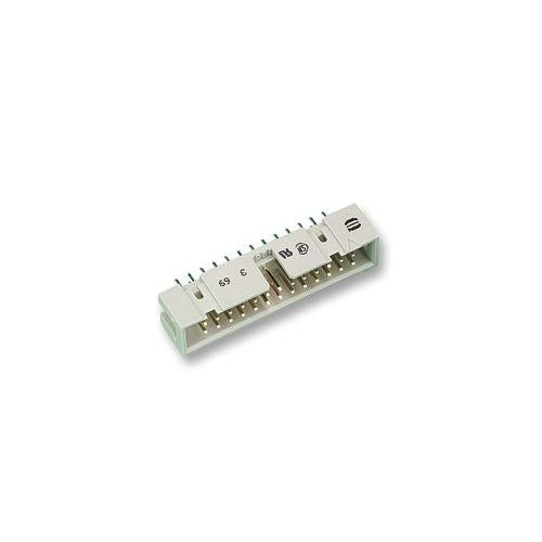 09 18 534 7324 Harting Header , Straight , 34 Way