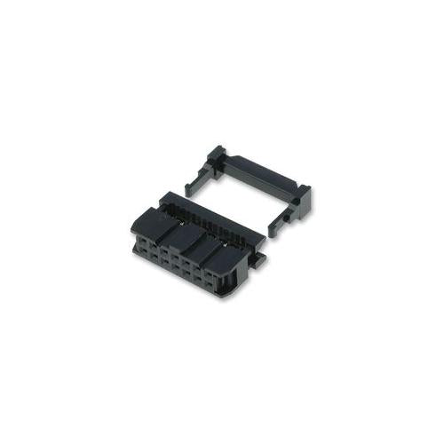 T812112A101CEU Amphenol Socket , IDC , Strain Relief , 2.54mm , 12 Way