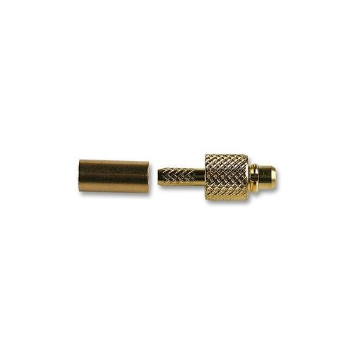 37-01L-5-TGG Multicomp Plug , mmcx , Straight , Crimp , Rg174