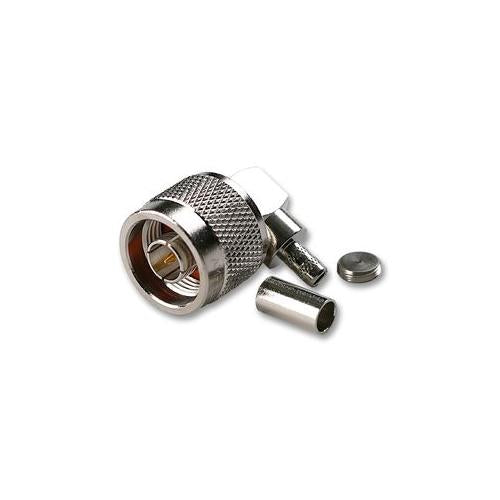 N1112B1-001-NT3G-1-50 Amphenol Plug , N , Right Angle , Crimp