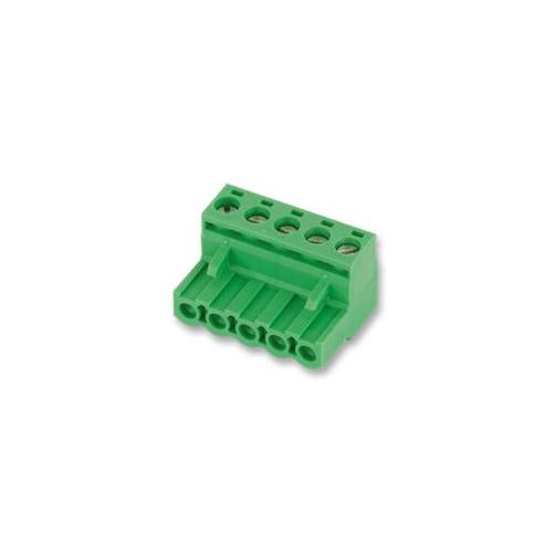 1757019 Phoenix Contact Plug , Free , R/A , 5.08mm , 2Way