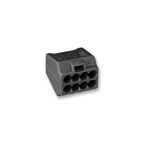 273-103 Wago Connector , 8Pole , 2.5mm , Dark Grey